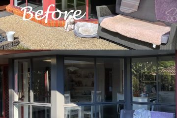 1 Bay window repainting