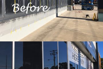 1 Commercial repainting windows