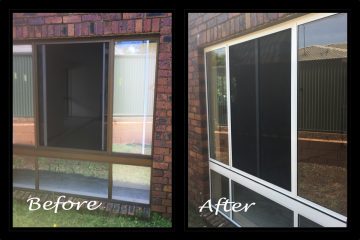 5 Aluminium windows painting